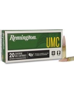 Remington UMC Rifle Ammunition .300 AAC Blackout 150gr FMJ 1905 fps 20/ct