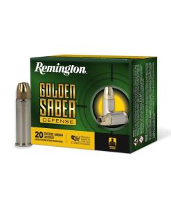 Remington Golden Saber Defense Ammunition .38 Spl(+P) 125gr BJHP 975 fps 20/ct