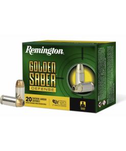 Remington Golden Saber Defense Ammunition .45 Auto 185gr BJHP 1015 fps 20/ct