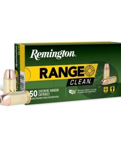 Remington Range Clean Handgun Ammunition .45 Auto 230gr FNEB 835 fps 50/ct