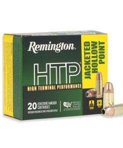 Remington HTP Handgun Ammunition 9mm Luger 115gr JHP 1145 fps 20/ct