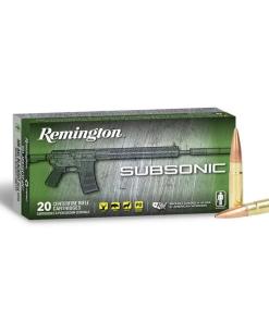 Remington Subsonic Rifle Ammunition .300 AAC Blackout 220gr OTFB 940 fps 20/ct