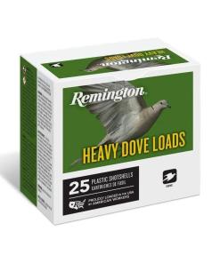 Remington Heavy Dove Load Shotshells 12ga 2-3/4 in 3-1/4 dr 1-1/8 oz #7.5 1255 fps 25/ct