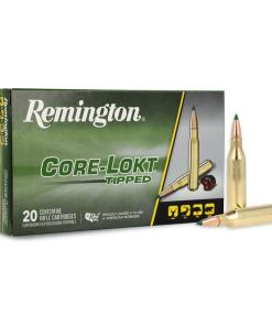 Remington Core-Lokt Tipped Rifle Ammunition 6.5 Creedmoor 129gr PT 2945 fps 20/ct