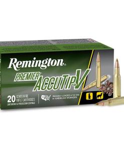 Remington Premier AccuTip Varmint Rifle Ammunition .222 Rem 50 gr ATV 3140 fps 20/ct