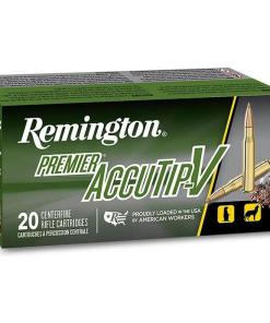 Remington Premier AccuTip Varmint Rifle Ammunition .243 Win 75 gr ATV 3375 fps 20/ct