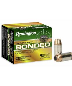 Remington Golden Saber Bonded Handgun Ammunition .45 ACP 230 gr JHP 875 fps 20/ct