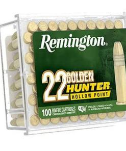 Remington Golden Hunter Rimfire Ammunition .22 LR 40gr PHP 1255 fps 100/ct