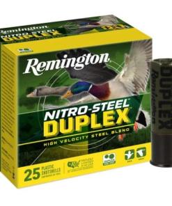Remington Nitro-Steel Duplex Shotshells 12ga 3" 1-1/4oz 1450 fps #BB(x4) Shot 25/ct