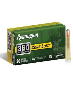 Remington Core-Lokt Rifle Ammunition .360 Buckhammer 180gr SP 2400 fps 20/ct