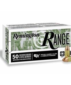 Remington Range Handgun Ammo 9mm Luger 115 gr FMJ 1145 fps 50/ct