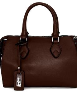 Cameleon Bella Concealed Carry Purse Dark Chestnut