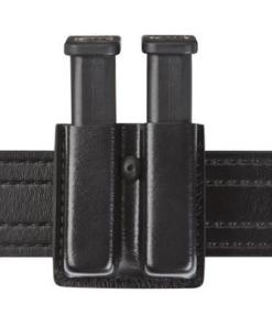 Safariland Slimline Open Top Double Magazine Pouch Size 5 for Glock 17/22 Black