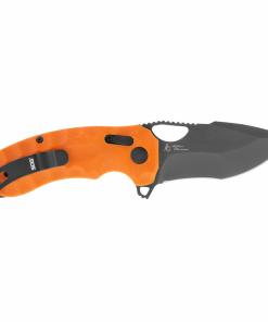 SOG Kiku XR LTE Blaze Orange Knife 3.02" Blade Orange
