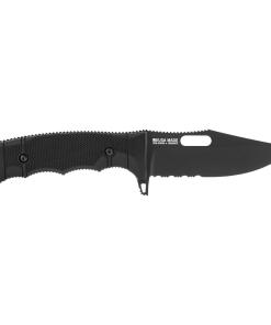 SOG SEAL FX Clip Point Knife 4.30" Blade Partially Serrated Black