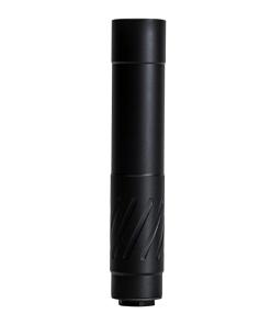Banish 46 V2 Direct Thread Suppressor w/Mount .460 Titanium/Stainless Steel 5/8"x24 Black 8" Length