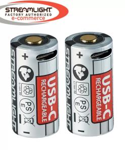 Streamlight SL-B9 USB-C Rechargeable Battery Pack 2/ct