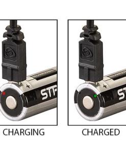 Streamlight 18650 USB Rechargeable Lithium Ion Battery with Integrated Micro-USB Charge Port - 2/pk