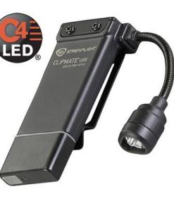 Streamlight Clipmate Rechargeable USB Light White/Red Clip-On LED Light