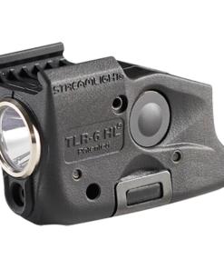 Streamlight TLR-6 HL Handgun Weapon Light for Glock 43x/48 300 Lumen Red Laser Black