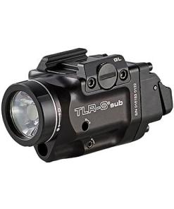 Streamlight TLR-8 Sub Compact Rail Mounted Tactical Light with Red Laser for GLOCK 43X/48 MOS 43X/48 Rail