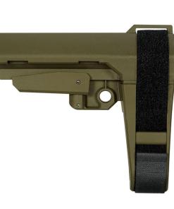 SB Tactical SBA3 5-Position Adjustable Stabilizing Brace OD Green