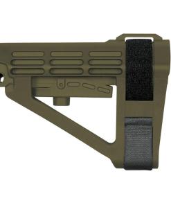 SB Tactical SBA4 5-Postion Adjustable Brace for AR-15 OD Green