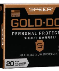 Speer Gold Dot Short Barrel Handgun Ammunition .357 Mag 135 gr HP 990 fps 20/ct