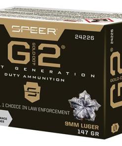 Speer Gold Dot Handgun Ammunition 9mm Luger 147gr G2 970 fps 20/ct