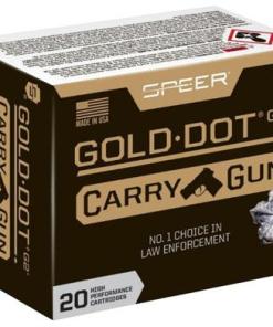 Speer Gold Dot Handgun Ammunition 9mm Luger 135gr HP 20/ct