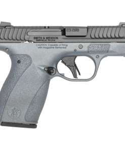 S&W Exclusive "Blue Titanium" M&P Bodyguard 2.0 No Thumb Safety Handgun .380 Auto 10(1)&12(1)rd Magazines 2.75" Barrel Titanium Blue Grip