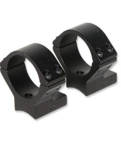 Talley Lightweight Alloy Scope Mounts - Black Anodized - 30mm - Low Ruger American Savage  w/Accutrigger Steven 200 Stiller Predator TC Venture