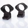 Talley Lightweight Alloy Scope Mount Combo Remington 700-721-722-725-40X 30mm Med LA 20MOA - Black Anodized