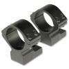 Talley Lightweight Alloy Scope Mounts - Black Anodized - 1" - Medium Knight MK 52 Tikka T3 and Tikka Master