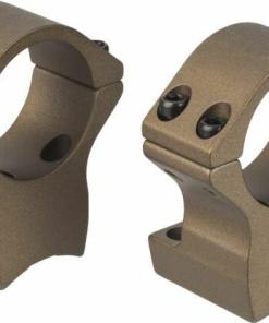 Talley Lightweight Alloy Scope Mount Combo Browning X-Bolt 30mm Med - Hell's Canyon Bronze