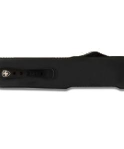 Templar Knives Premium Weighted Automatic Knife 3 1/2" Drop Point Blade Black