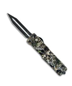 Templar Knife Premium Weighted Large Knife 3-1/2" D2 Dagger Blade Mossy Country DNA