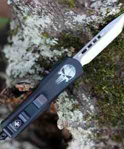 Templar Knife Small Fallen OTF Knife 2-3/4" Tanto Blade Black