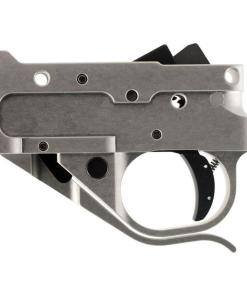 Timney Ruger 10/22 Complete Drop-In Trigger Assembly #1022-1C - Silver Housing Black Shoe