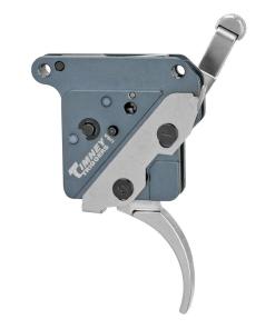 Timney Trigger for Remington 700 Nickel Plated Curved RH Silver