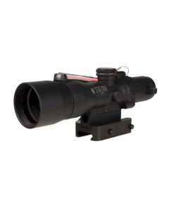Trijicon Compact ACOG 3x30 Rifle Scope Red Crosshair 300BLK 115/220gr. Illuminated Black