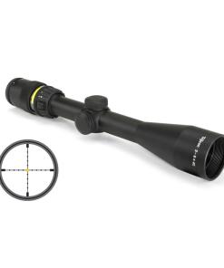 Trijicon Accupoint Rifle Scope 3-9x40mm Mil-Dot Crosshair w/Amber Dot Reticle 33.8-11.3' FOV 3.6-3.2" ER Matte