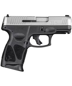 Taurus G3C Handgun 9mm Luger 12rd Magazines(2) 3.26'' Barrel Stainless Slide/Black Grip