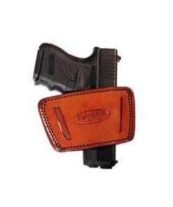 TAGUA INSIDE WAISTBAND BROWN SMALL LEATHER HOLSTER