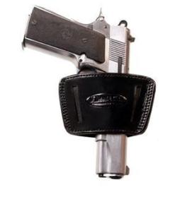 TAGUA INSIDE WAISTBAND BLACK LARGE LEATHER HOLSTER