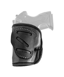 Tagua Leather Ecoleather Weightless 4 in 1 Open Top Holster for Glock 42/43 Black RH