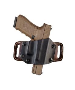 TX 1836 Mini Partner-Kydex/Leather for Most Glocks  9mm/40 mm Blk RH