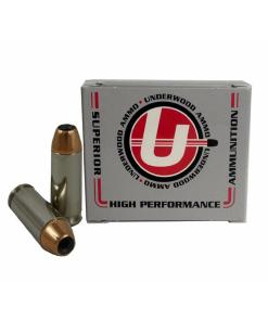 Underwood Ammo Sporting Hollow Point Handgun Ammunition 10mm Auto 135gr JHP 1600 fps 20/ct