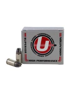 Underwood Ammo Xtreme Defender (Platinum Edition) Handgun Ammunition .380 Auto 68gr Solid 1300 fps 20/ct