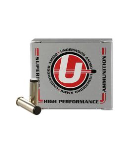 Underwood Ammo Lead Wadcutter Handgun Ammunition 38 Spl 150gr LWC 1000 fps 20/ct